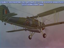 Fairey Swordfish No. 825 Sqn Lt-Cdr Esmonde
