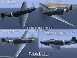 Skinpack Yak-3/9M to 