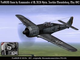 Fw190A-3 III./JG26 Hptm. Joachim Muencheberg