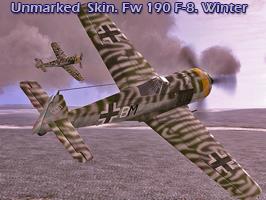 Unmarked  Skin. Fw 190 F-8. Winter