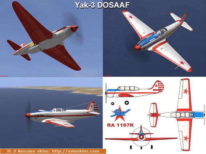 Yak-3 "DOSAAF"