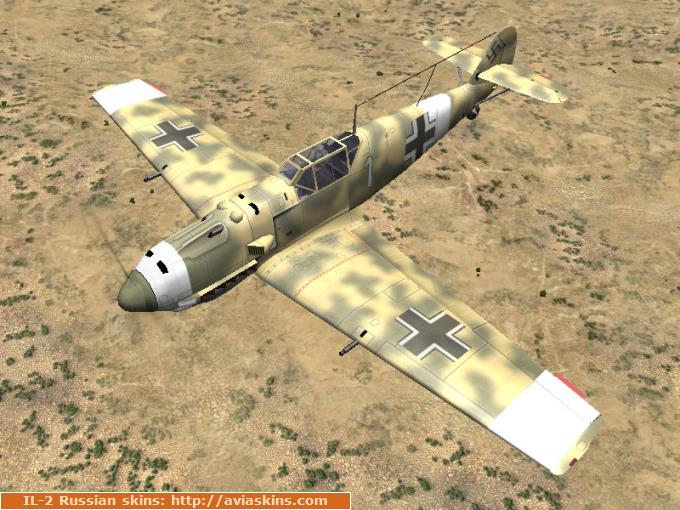 Bf-109E-7Z 