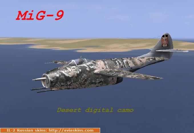MiG-9 Desert