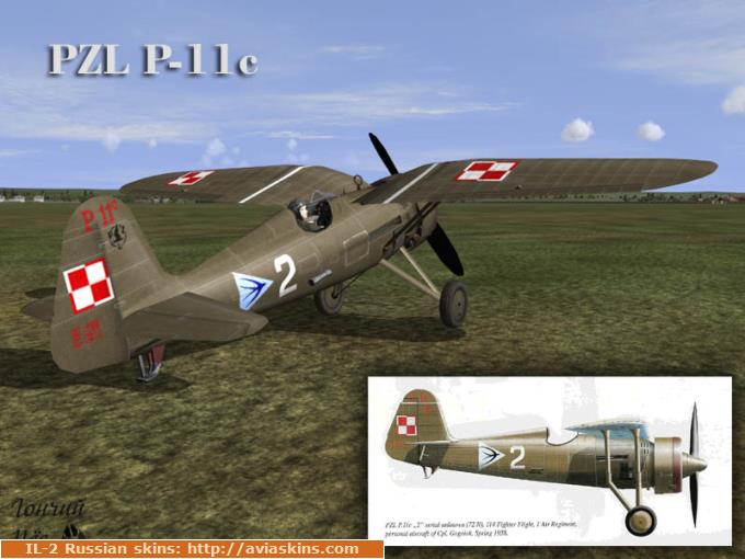 PZL P-11c Poland 1938