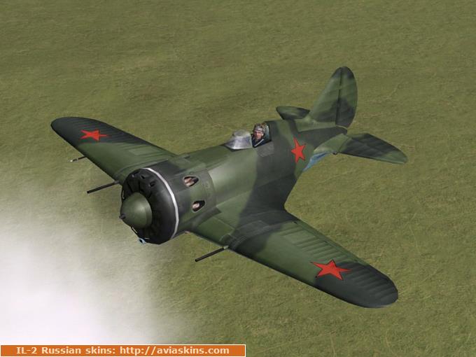 I-16 type 24 in early WWII colors