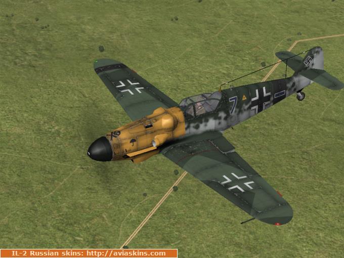 Bf-109G-6 green