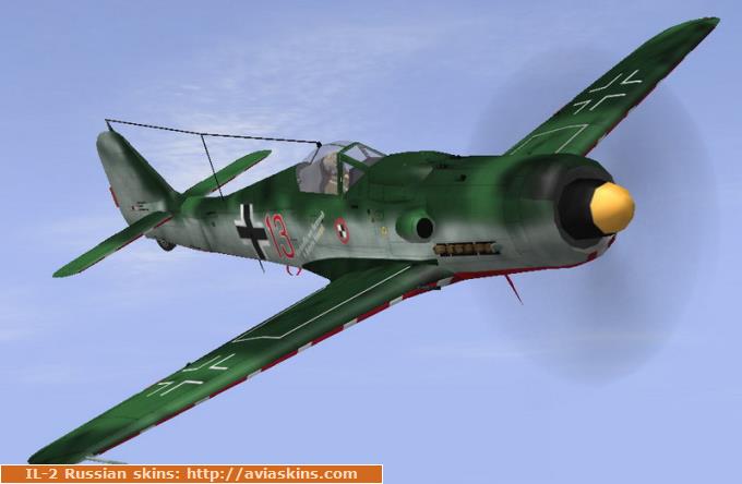 FW-190D-9 JV44 Papagei Staffel red13