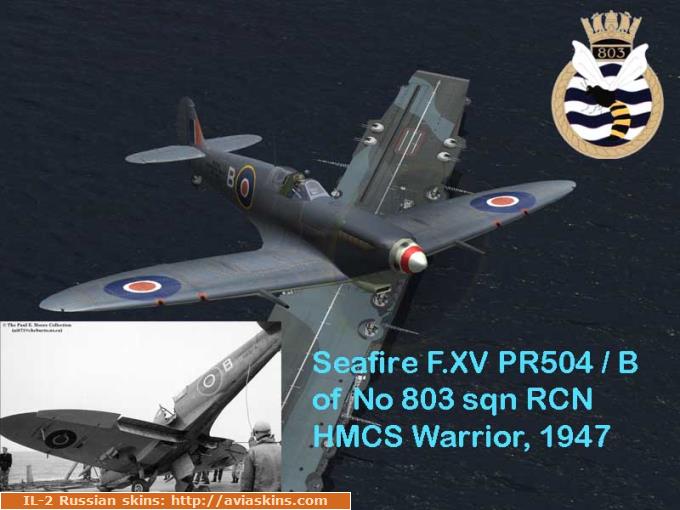 Seafire F.XV PR504