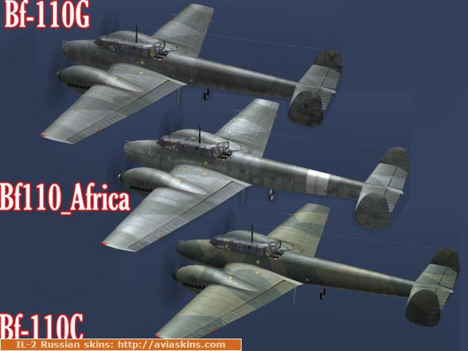Bf-110  "unmarked" for DGen